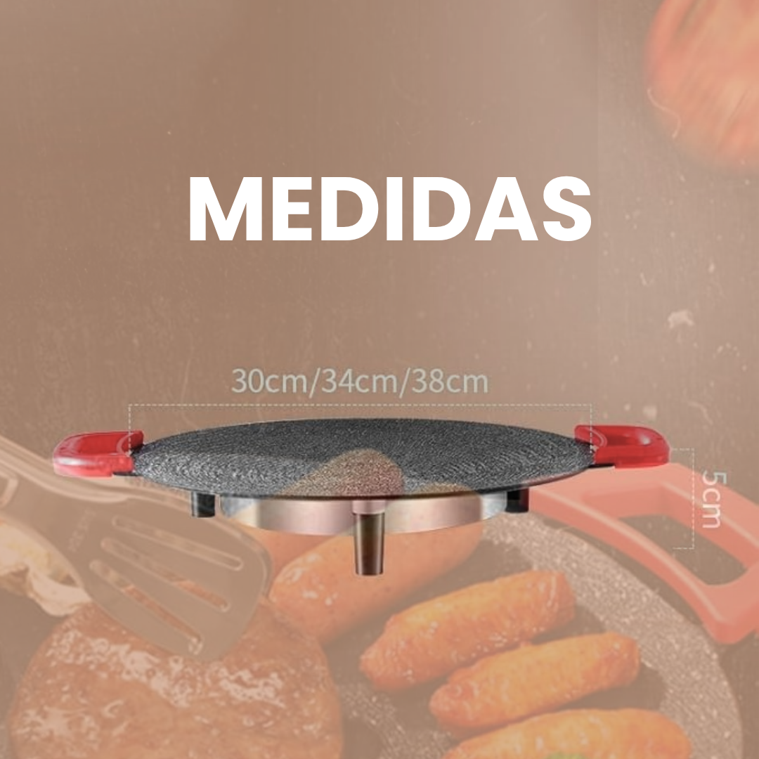 Mini Parrilla Electrica Portatil con control de Tempertaura
